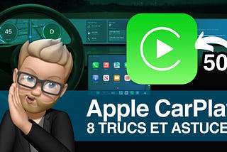 Apple CarPlay, 8 trucs et test d’un écran à 50€