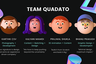 Who is Team Quadato?