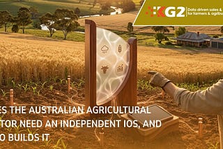 Australian farm using IoS technology for data-driven agriculture.
