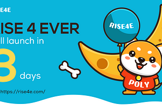 RISE4E has 3 days left to initial fair launch on Polygon Chain.