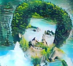 A happy little binary tree: learning to code from Bob Ross