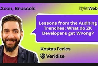 Lessons from the Auditing Trenches: “What do ZK Developers get Wrong?”