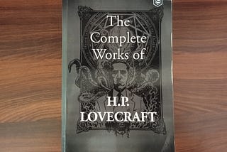 An image of the book, The complete works of h p lovecraft