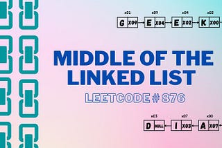 Middle of the Linked List — Leetcode #876