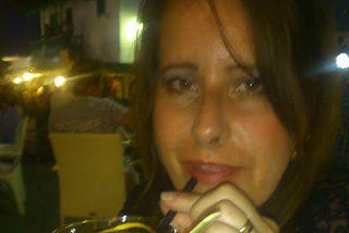 This is me on holiday in Lanzarote. Photo taken by my husband.