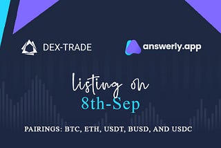 Answerly X Dex-Trade