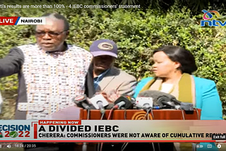 Unpacking the Presser by the 4 IEBC Commissioners