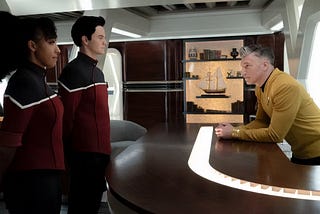 Star Trek Strange New Worlds and Lower Decks Crossover Review: High Concept Brilliance