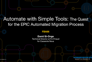Automate with Simple Tools
