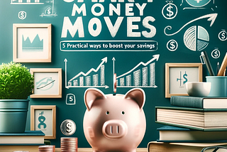 Smart Money Moves: 5 Practical Ways to Boost Your Savings