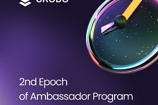 Завершается 2 ЭПОХА Амбасадорской программы CRODO.IO!