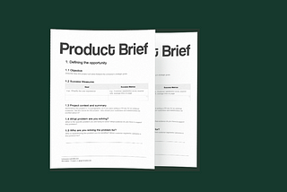 What is a “Product briefing”? + free template