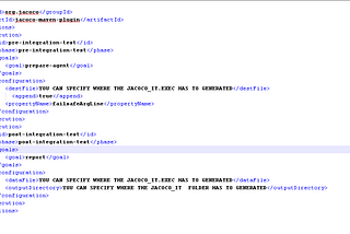 SPRING CONTRACT INTEGRATION TEST COVERAGE WITH JACOCO AND SONAR