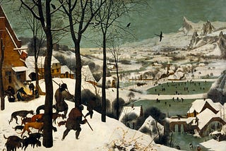 Hunters in the Snow by Pieter Bruegel