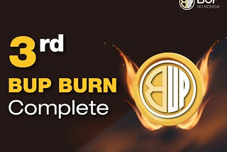 3rd BUP BURN Complete