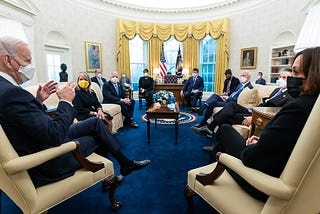 How President Biden’s Oval Office Encapsulates His Vision Of America