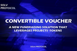 Introduce Convertible Voucher