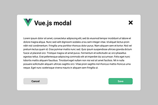 How to Build a Modal in Vue.Js