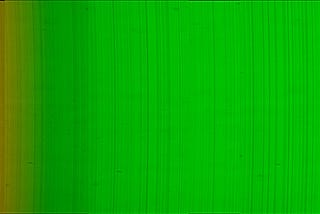 Sunlight spectrum (with Fraunhofer lines). CC-BY licensed photo by yellowcloud on Flickr at https://www.flickr.com/photos/63794141@N00/5794359801