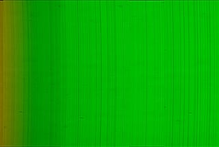 Sunlight spectrum (with Fraunhofer lines). CC-BY licensed photo by yellowcloud on Flickr at https://www.flickr.com/photos/63794141@N00/5794359801