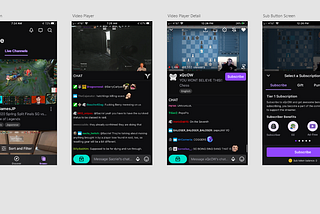 Ironhack Challenge #2 : Reverse Wireframe for Twitch Mobile