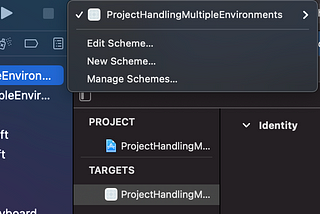 Xcode schemes and handling multiple environments
