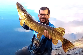 Urban Pike fishing in the middle of Copenhagen