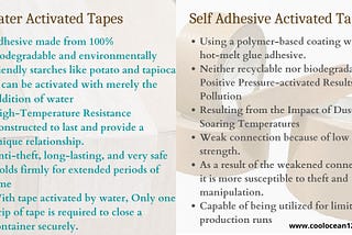 Which Is More Eco-Friendly: Water-Activated Paper Tape Or Self-Adhesive Paper Tape?