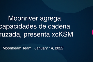 Los nuevos XC-20 son nativos de Polkadot y se pueden usar como ERC-20 en Moonriver