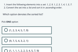 Set and List in Data Structures