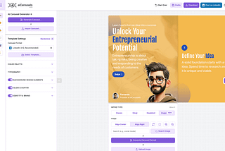 How To Generate Stylized Portraits for Your Carousels with AI
