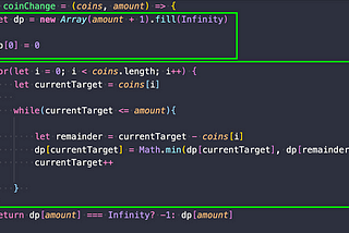 Using Dynamic Programming to Solve Coin Change