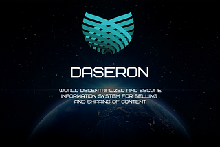 DASERON is the only way to survive in the era of a total control and the dawn of hacker attacks