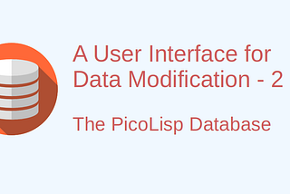 Creating a User Interface for Data Modification, Part 2