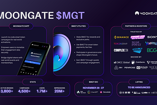 Moongate, $MGT, and Everything You Need to Know Before Our TGE