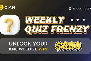 Weekly Quiz Frenzy: Unlock Your Knowledge, Win $800!