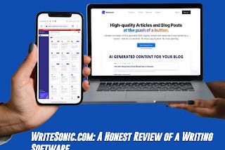 Writesonic Review: AI Copywriting Software (An Alternative to Nichesss)