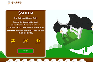 The Ultimate Meme Coin is Here Sheep coin Launching soon