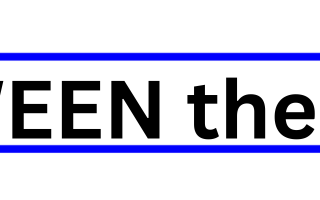 The logo for the blog ‘betWEEN the lines’ features bold black text on a white background, flanked by a blue horizontal line above and below the text to resemble a notebook age, with a vertical red line on the left side.