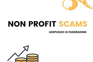 NON PROFIT SCAMS