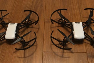 Adventures with DJI Ryze Tello: Controlling a Tello Swarm