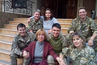 Женские лица Вооруженных сил Украины