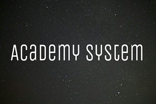 Agora Academy RP : System