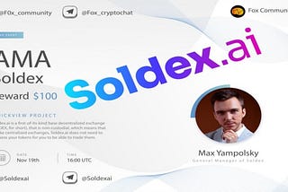 FOX community & Soldex AMA recap