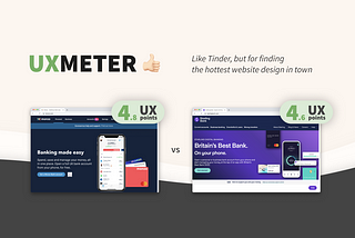Introducing UXmeter — measuring user experience of web design with UX Points