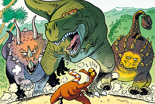 Reseña de ‘Las extraordinarias historias de los dinosaurios’, de Arnaud Plumeri