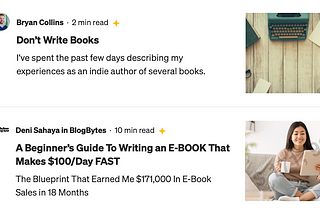 Make Up Your Mind, Medium