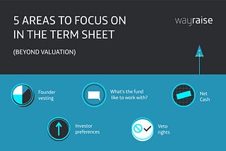 💸 Wayraising tip #1: The top 5 areas to focus on in your Term Sheet, beyond valuation