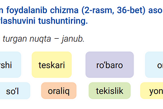 “Ona tili” darsliklarida grammatika yoʻq deydiganlar uchun (2-qism)