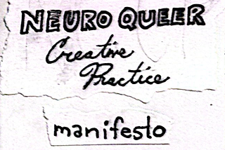 Image from the zine created from this manifesto by the author